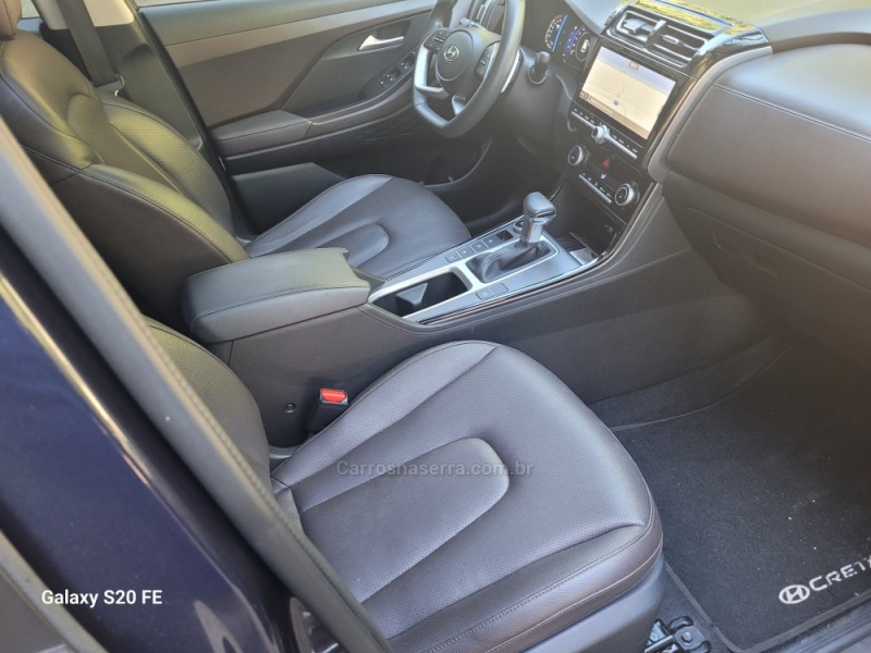 CRETA 1.0 12V FLEX PLATINUM SAFETY 4P AUTOMÁTICO - 2023 - NOVA PRATA