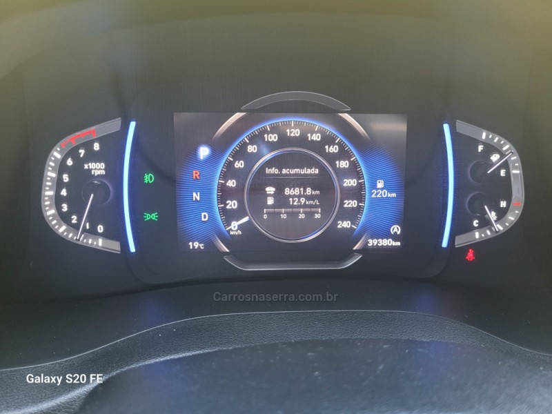 CRETA 1.0 12V FLEX PLATINUM SAFETY 4P AUTOMÁTICO - 2023 - NOVA PRATA