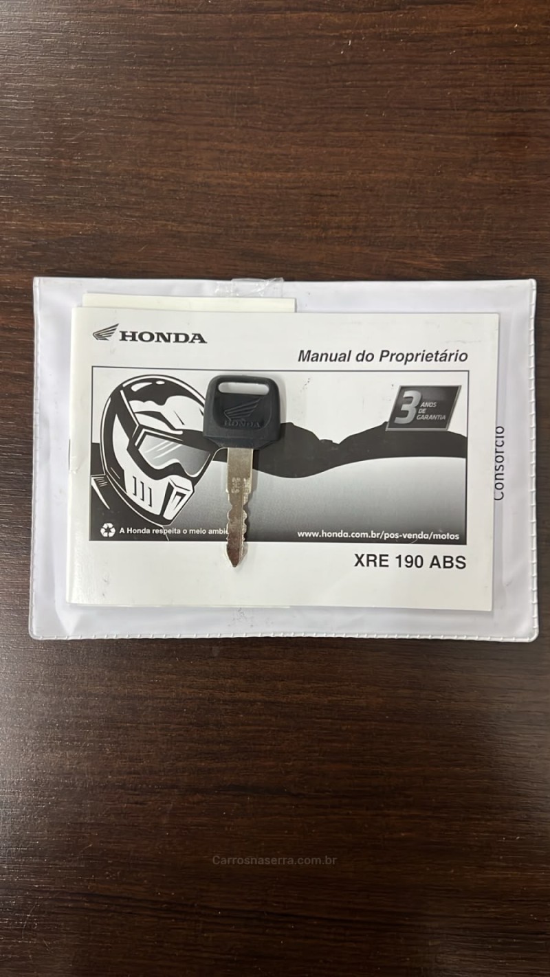 XRE 190 ABS  - 2022 - CAMPO BOM