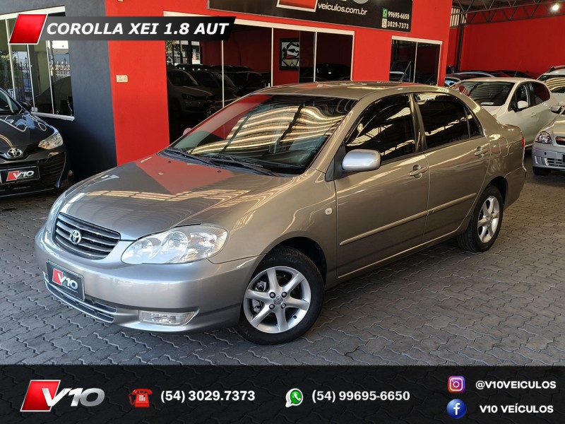 corolla 1.8 xei 16v gasolina 4p automatico 2003 caxias do sul