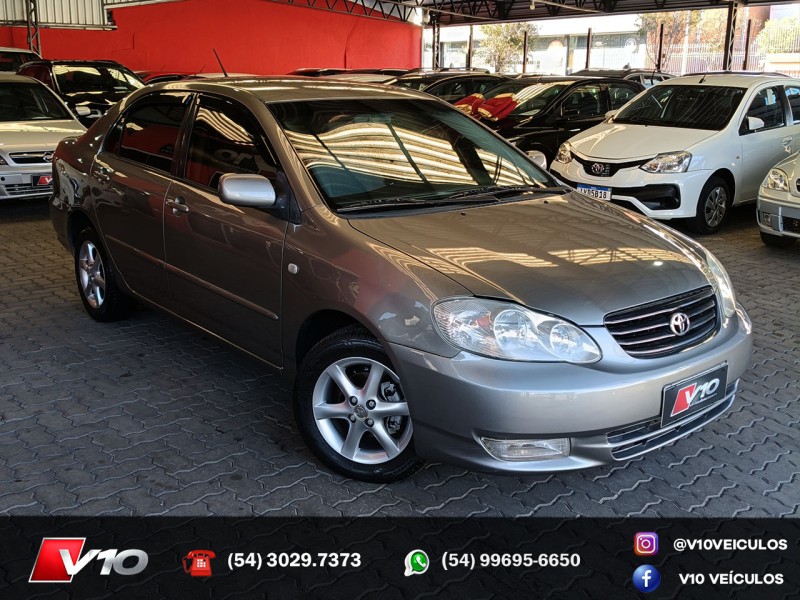 COROLLA 1.8 XEI 16V GASOLINA 4P AUTOMÁTICO - 2003 - CAXIAS DO SUL
