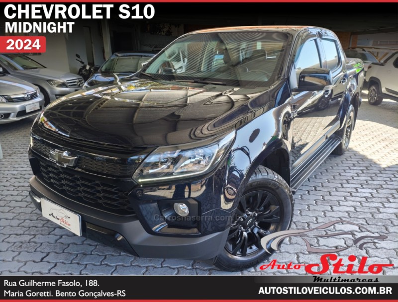 s10 2.8 midnight 4x4 cd 16v turbo diesel 4p automatico 2024 bento goncalves
