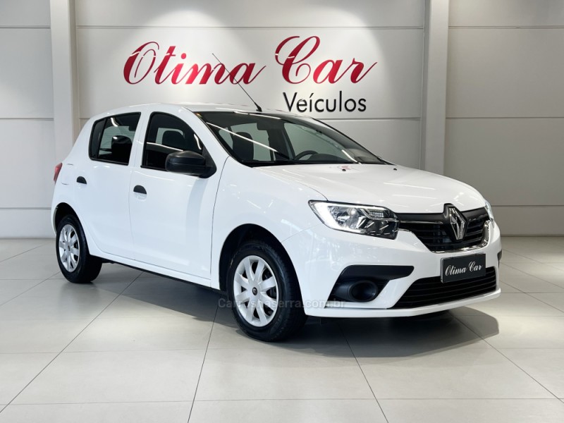 SANDERO 1.0 LIFE 12V FLEX 4P MANUAL - 2021 - FLORES DA CUNHA
