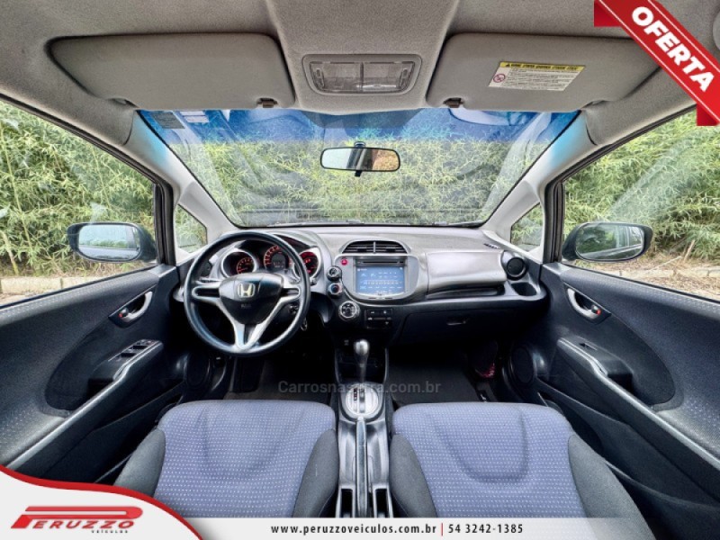 FIT 1.4 LX 8V GASOLINA 4P AUTOMÁTICO - 2011 - NOVA PRATA