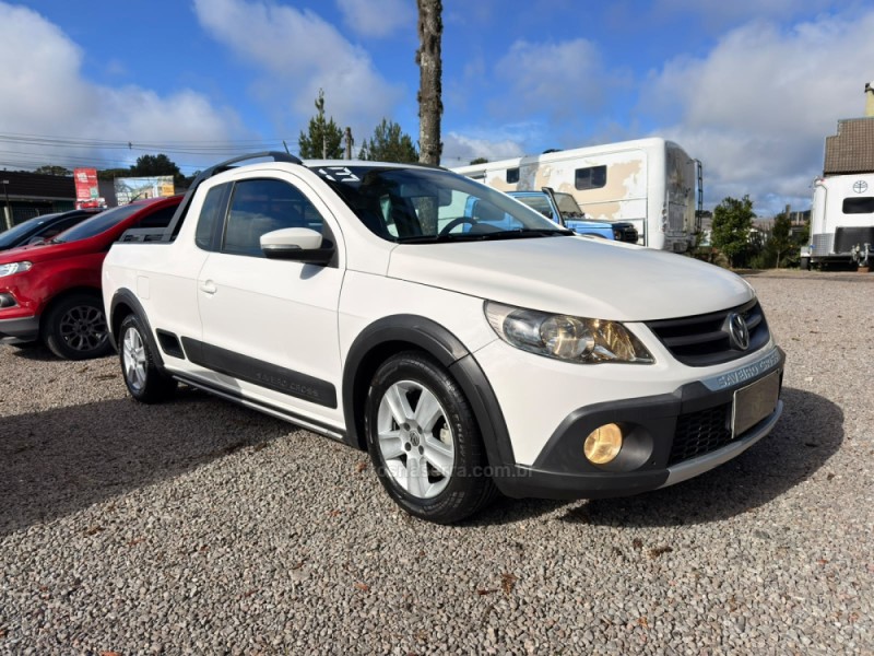 SAVEIRO 1.6 CROSS CE 16V FLEX 2P MANUAL - 2013 - CANELA