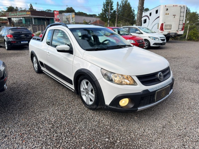 SAVEIRO 1.6 CROSS CE 16V FLEX 2P MANUAL - 2013 - CANELA