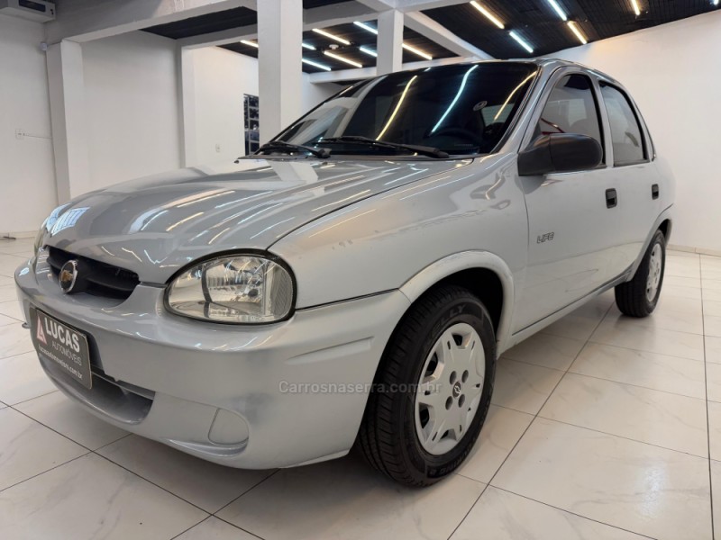 CORSA 1.0 MPFI CLASSIC SEDAN LIFE 8V FLEX 4P MANUAL - 2008 - BOM RETIRO DO SUL