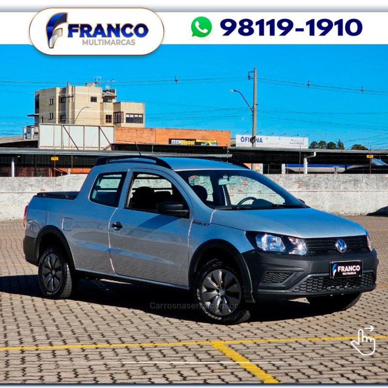 SAVEIRO 1.6 MSI ROBUST CD 8V FLEX 2P MANUAL - 2018 - VACARIA
