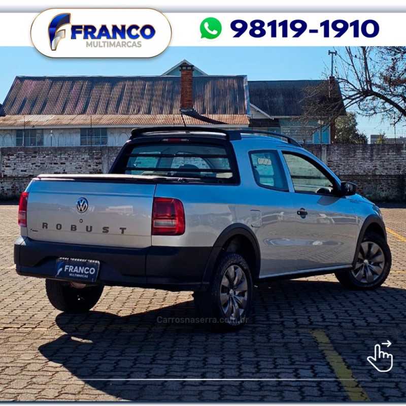 SAVEIRO 1.6 MSI ROBUST CD 8V FLEX 2P MANUAL - 2018 - VACARIA