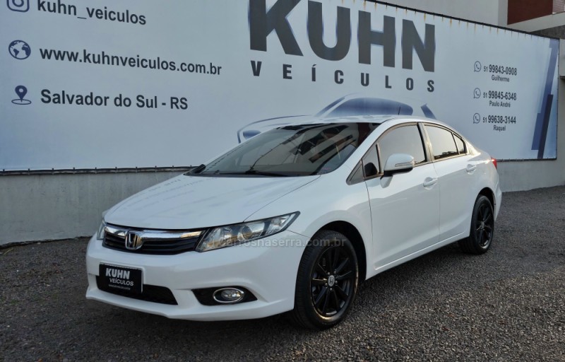 civic 2.0 lxr 16v flex 4p automatico 2014 salvador do sul