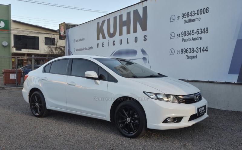 CIVIC 2.0 LXR 16V FLEX 4P AUTOMÁTICO - 2014 - SALVADOR DO SUL