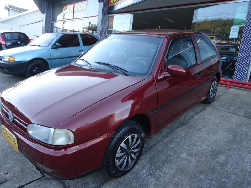 GOL 1.6 MI 8V GASOLINA 2P MANUAL - 1996 - SANTA CLARA DO SUL