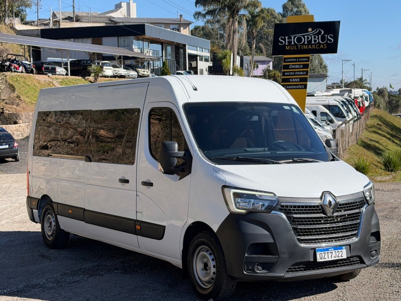 master 2.3 dci minibus executive l3h2 16 lugares 16v diesel 4p manual 2024 caxias do sul