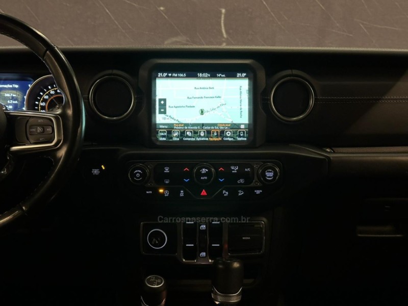 WRANGLER 2.0 SAHARA OVERLAND 4X4 16V GASOLINA 4P AUTOMÁTICO - 2020 - CAXIAS DO SUL