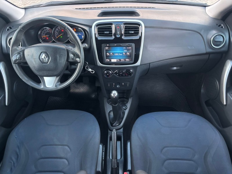 SANDERO 1.6 DYNAMIQUE 8V FLEX 4P MANUAL - 2015 - CANDELáRIA