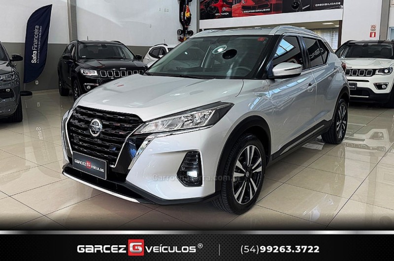 kicks 1.6 advance 16v plus cvt flex 4p automatico 2022 bento goncalves