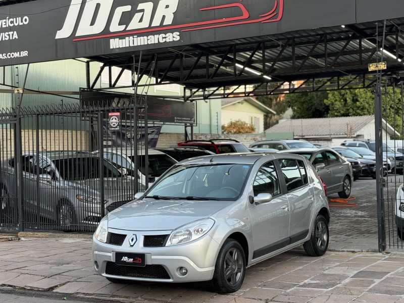 sandero 1.6 privilege 16v flex 4p manual 2009 caxias do sul