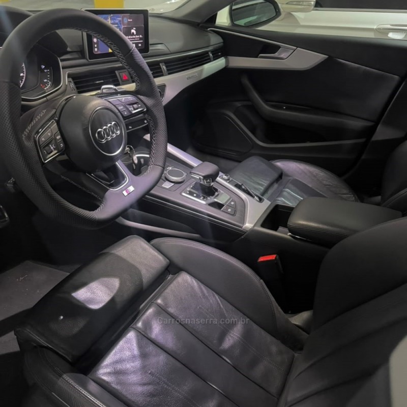 A5 2.0 TFSI SPORTBACK S LINE GASOLINA 4P AUTOMÁTICO - 2018 - NOVA BASSANO