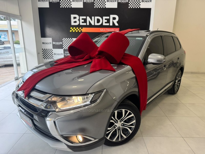 outlander 2.0 16v gasolina 4p automatico 2016 salvador do sul