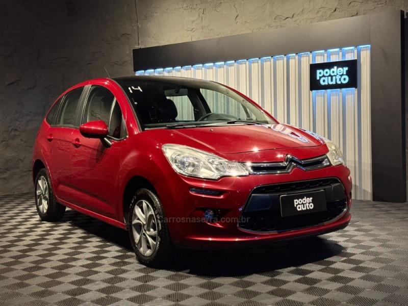 c3 1.5 tendance 8v flex 4p manual 2014 farroupilha