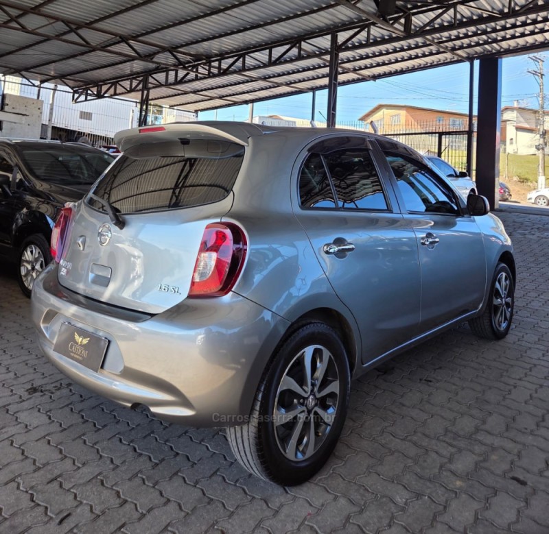 MARCH 1.6 SL 16V FLEX 4P MANUAL - 2016 - CAXIAS DO SUL