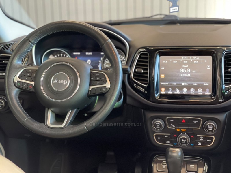 COMPASS 2.0 16V FLEX LIMITED AUTOMÁTICO - 2017 - DOIS IRMãOS