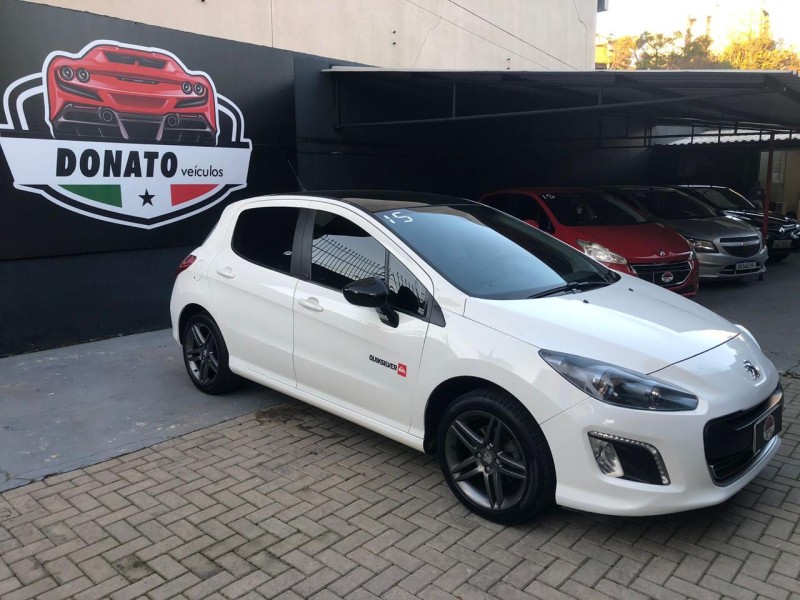 308 1.6 quicksilver 16v flex 4p manual 2015 caxias do sul
