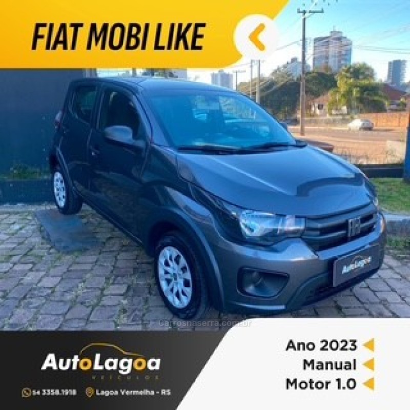 mobi 1.0 8v evo flex like. manual 2023 lagoa vermelha