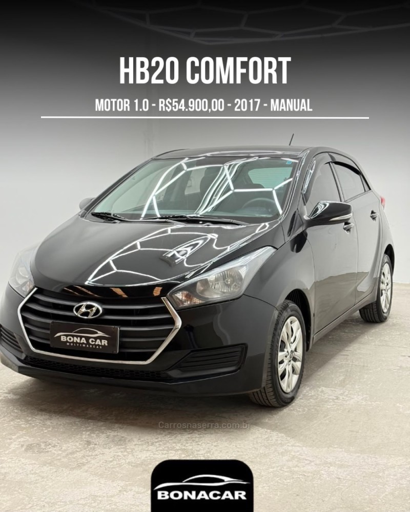 hb20 1.6 comfort 16v flex 4p manual 2017 caxias do sul