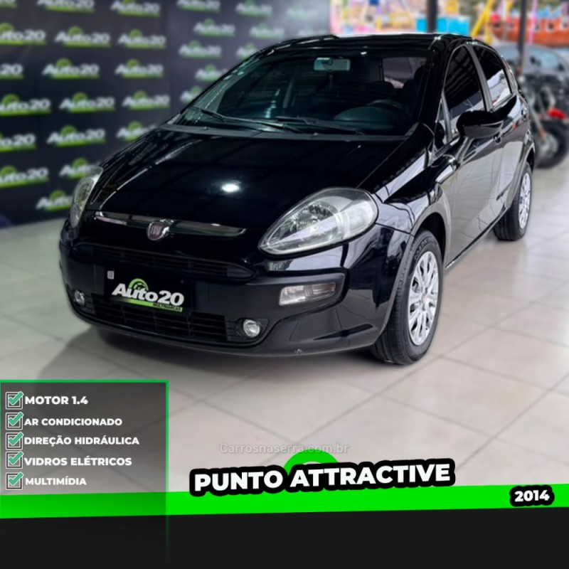 punto 1.4 attractive 8v flex 4p manual 2014 taquara