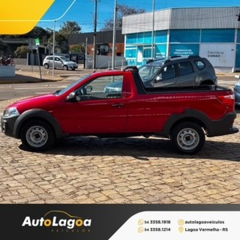 STRADA 1.4 MPI HARD WORKING CD 8V FLEX 2P MANUAL - 2015 - LAGOA VERMELHA
