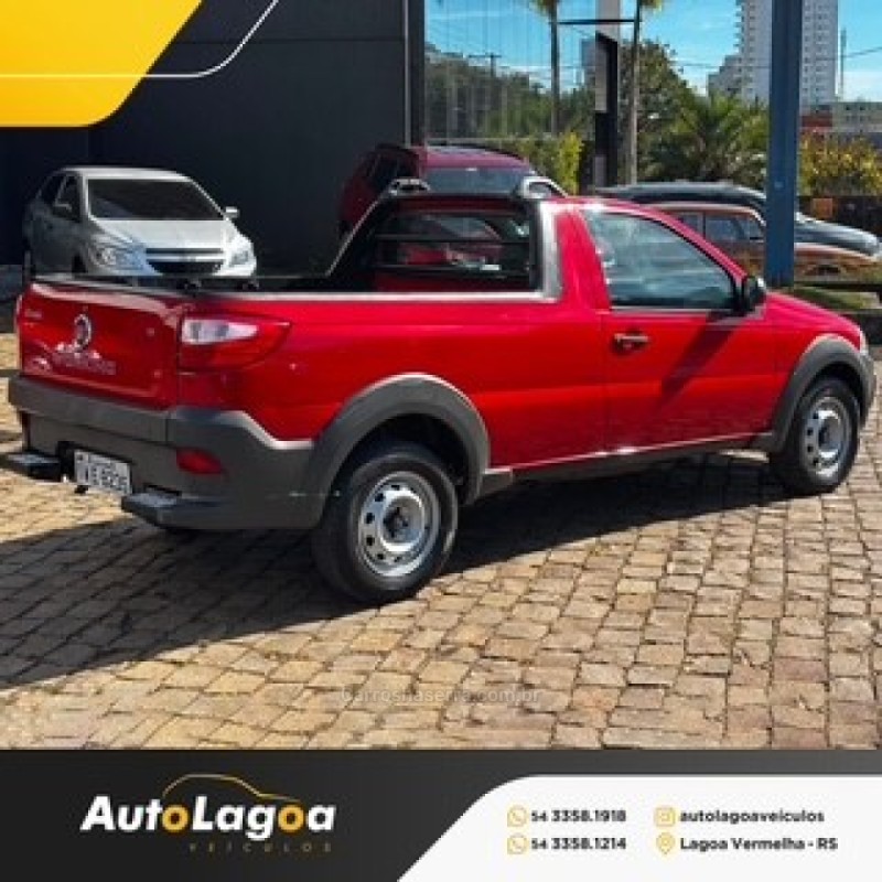 STRADA 1.4 MPI HARD WORKING CD 8V FLEX 2P MANUAL - 2015 - LAGOA VERMELHA