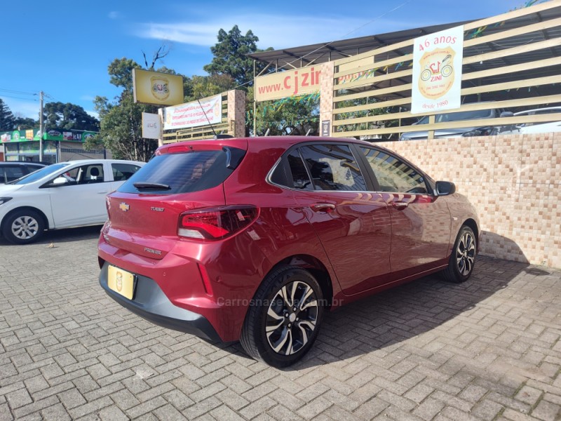 ONIX 1.0 PREMIER II 12V TURBO FLEX 4P AUTOMÁTICO - 2024 - CANELA