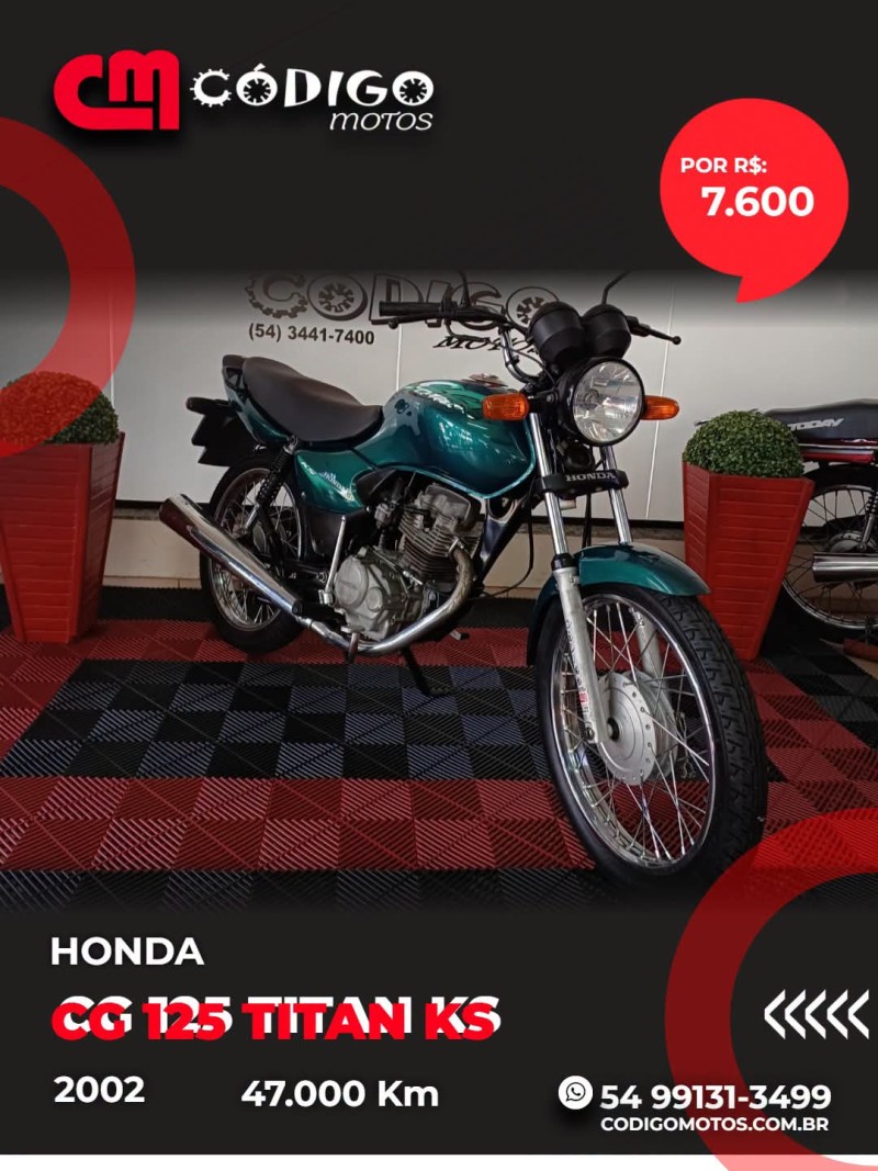 cg 125 titan ks 2002 veranopolis