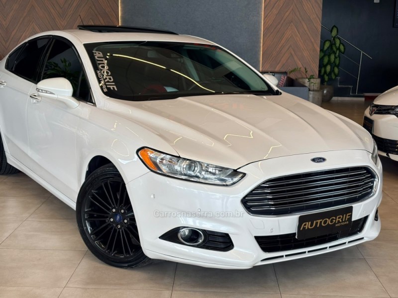 FUSION 2.0 TITANIUM PLUS AWD 16V GASOLINA 4P AUTOMÁTICO - 2016 - CAMPO BOM