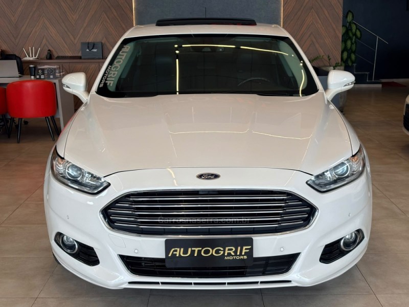 FUSION 2.0 TITANIUM PLUS AWD 16V GASOLINA 4P AUTOMÁTICO - 2016 - CAMPO BOM