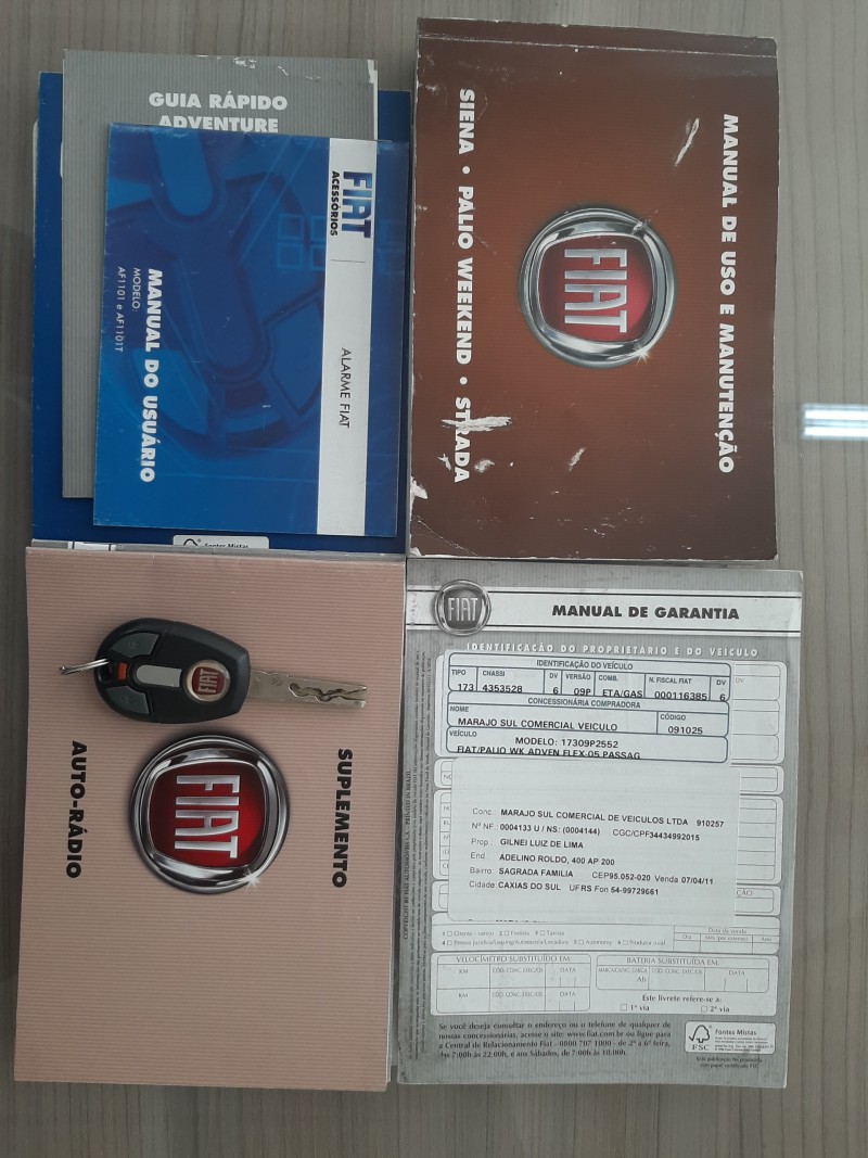 PALIO 1.8 MPI ADVENTURE LOCKER WEEKEND 16V FLEX 4P MANUAL - 2012 - CAXIAS DO SUL