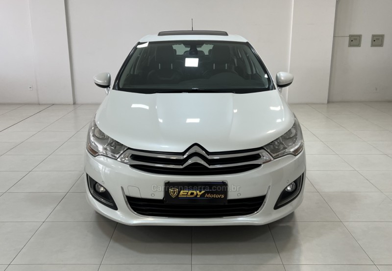 C4 LOUNGE 1.6 EXCLUSIVE 16V TURBO GASOLINA 4P AUTOMÁTICO - 2015 - BENTO GONçALVES