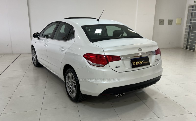 C4 LOUNGE 1.6 EXCLUSIVE 16V TURBO GASOLINA 4P AUTOMÁTICO - 2015 - BENTO GONçALVES