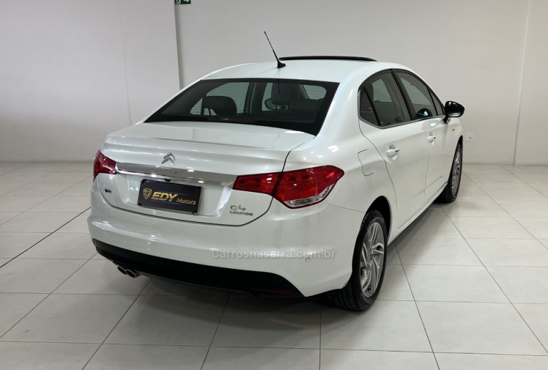 C4 LOUNGE 1.6 EXCLUSIVE 16V TURBO GASOLINA 4P AUTOMÁTICO - 2015 - BENTO GONçALVES