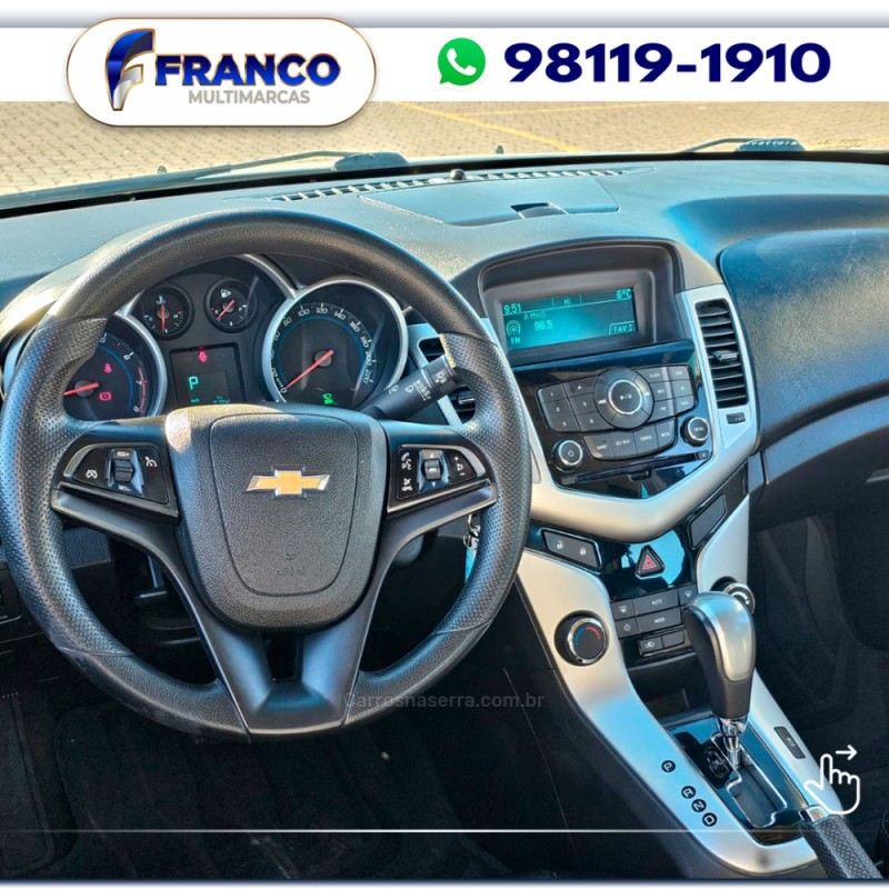 CRUZE 1.8 LT 16V FLEX 4P AUTOMÁTICO - 2015 - VACARIA