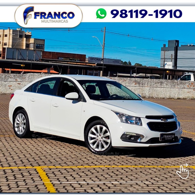 CRUZE 1.8 LT 16V FLEX 4P AUTOMÁTICO - 2015 - VACARIA