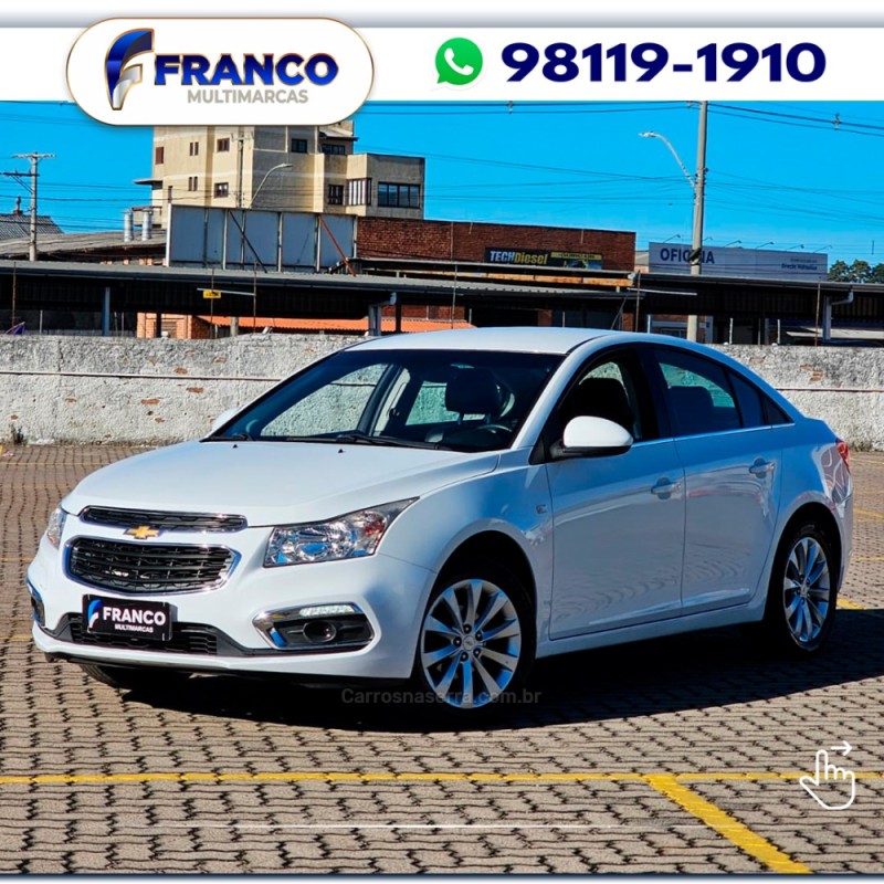 cruze 1.8 lt 16v flex 4p automatico 2015 vacaria