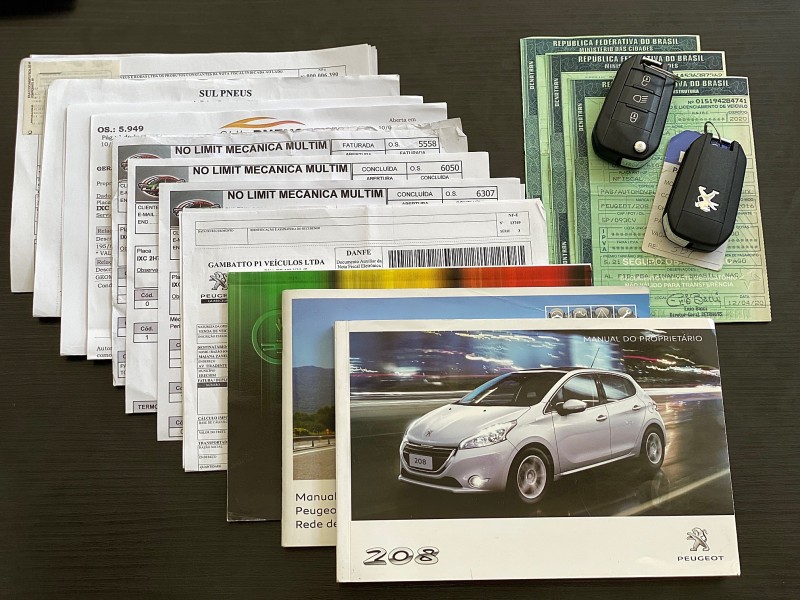 208 1.5 ACTIVE 8V FLEX 4P MANUAL - 2016 - CAXIAS DO SUL