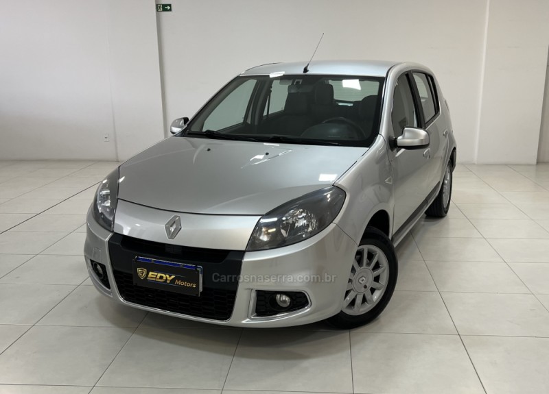 sandero 1.6 privilege 8v flex 4p automatico 2014 bento goncalves