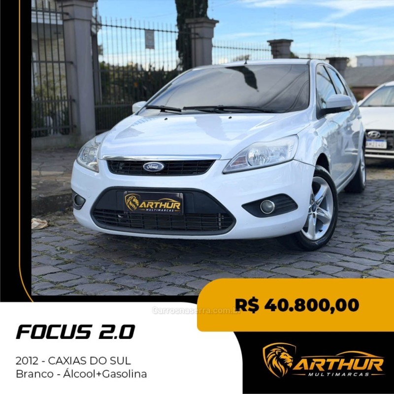 focus 2.0 se hatch 16v flex 4p auto 2012 caxias do sul