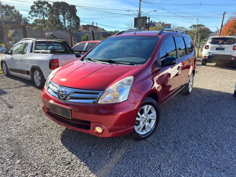 grand livina 1.8 s 16v flex 4p manual 2013 canela