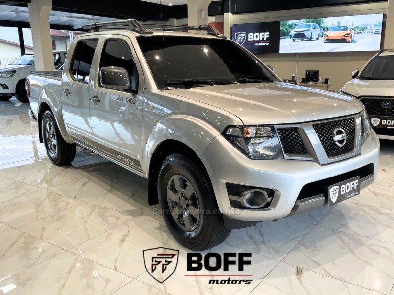 frontier 2.5 sv attack 4x2 cd turbo eletronic diesel 4p manual 2014 caxias do sul