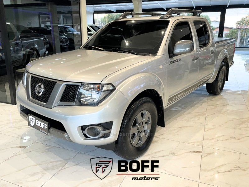 FRONTIER 2.5 SV ATTACK 4X2 CD TURBO ELETRONIC DIESEL 4P MANUAL - 2014 - CAXIAS DO SUL