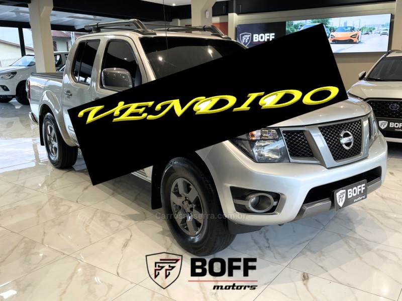 frontier 2.5 sv attack 4x2 cd turbo eletronic diesel 4p manual 2014 caxias do sul